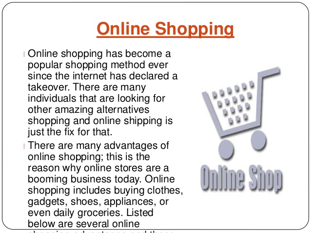 Disadvantages of online shopping to the company